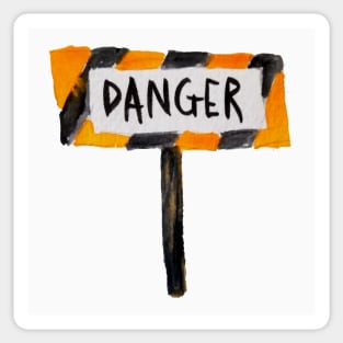 danger Sticker